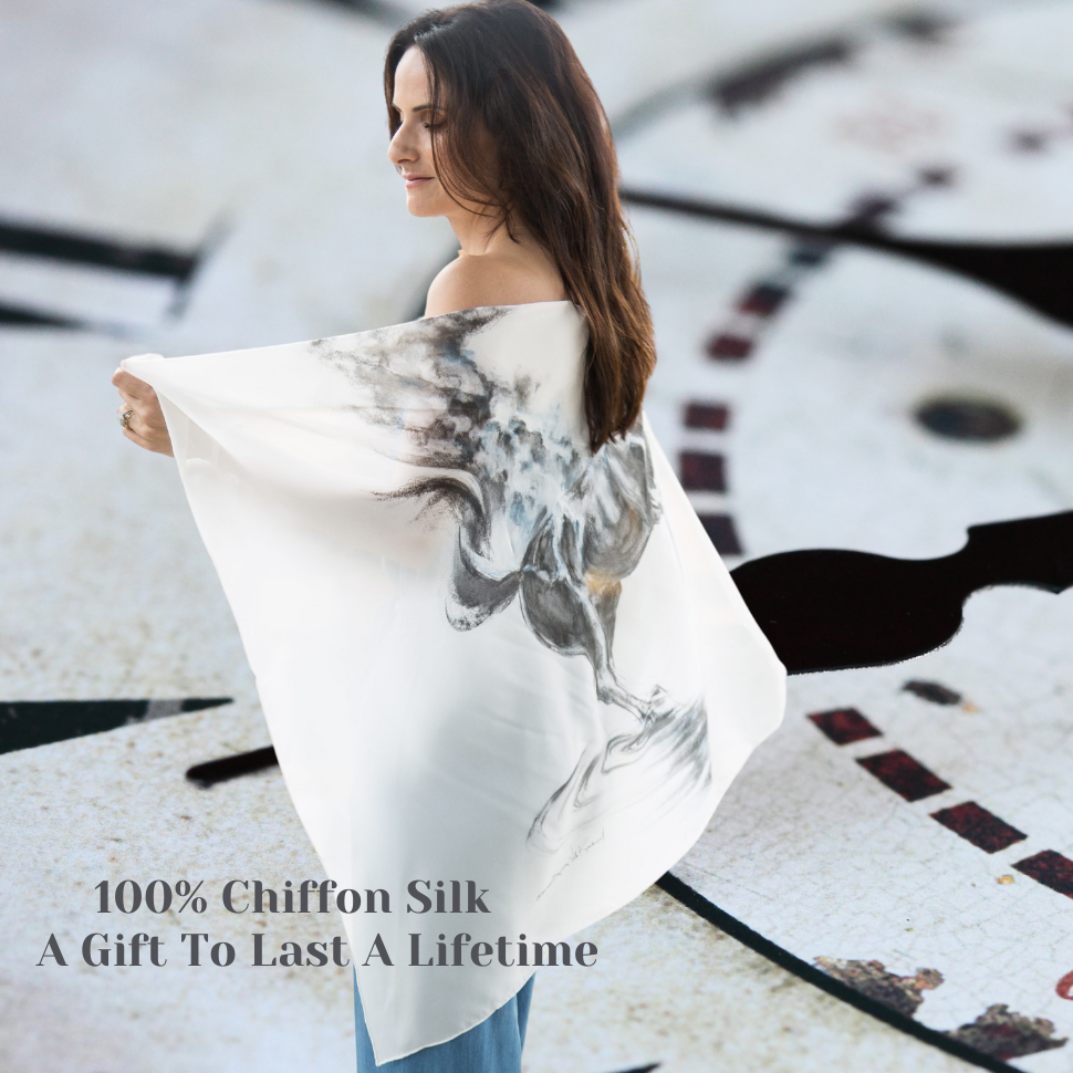 Chiffon Silk Scarf